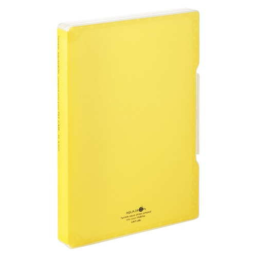 A-5029-5 ファイルケース A4 黄 1冊 (ご注文単位1冊)【直送品】
