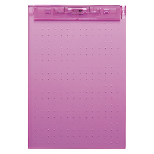 A-5067-3 クリップボード A4E 赤 1枚 (ご注文単位1枚)【直送品】