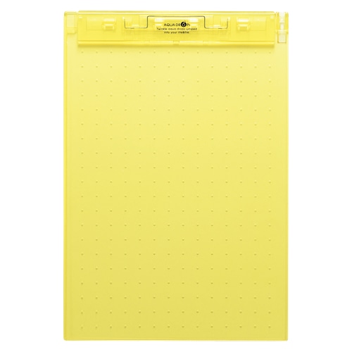 A-5067-5 クリップボード A4E 黄 1枚 (ご注文単位1枚)【直送品】