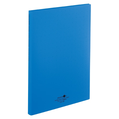 >A-5042-8 名刺帳<ポケット交換タイプ> 青 1冊 (ご注文単位1冊)【直送品】