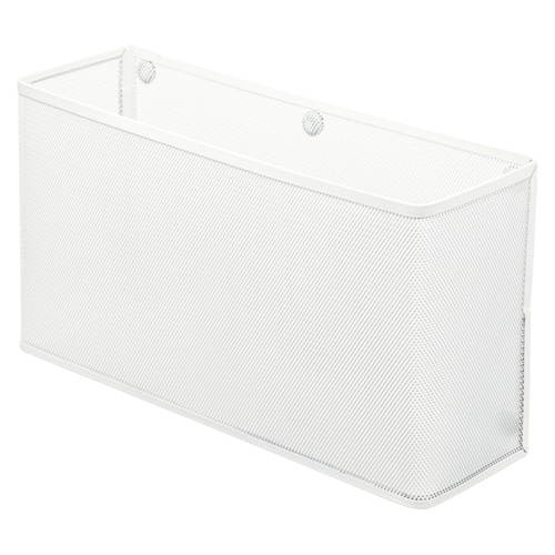 A-7395-0 マグネットポケット(横ワイド) 白 1個 (ご注文単位1個)【直送品】