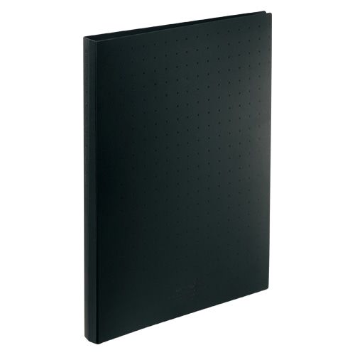 A-5043-24 名刺帳<ポケット交換タイプ> 黒 1冊 (ご注文単位1冊)【直送品】