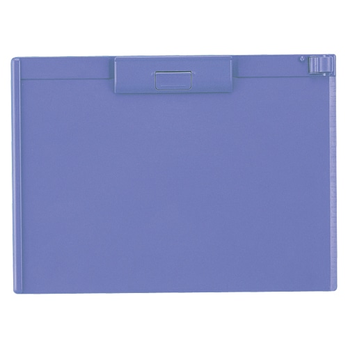 A-987U-23 クリップボードA4S 青紫 1枚 (ご注文単位1枚)【直送品】
