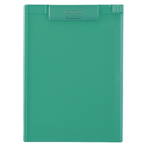 A-977U-7 クリップボードA4E 緑 1枚 (ご注文単位1枚)【直送品】