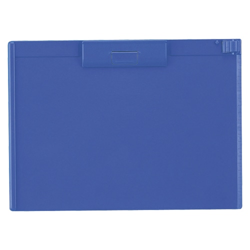A-987U-8 クリップボードA4S　青 1枚 (ご注文単位1枚)【直送品】