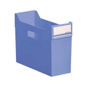 G1600-14 スタックボックス A4 水 1個 (ご注文単位1個)【直送品】