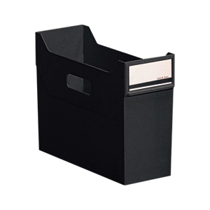 G1600-24 スタックボックス A4 黒 1個 (ご注文単位1個)【直送品】