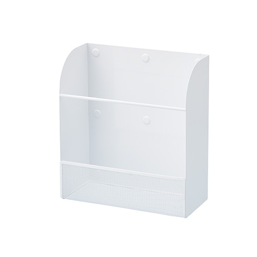 A-7453-0 マグネツトラツク・L・タテガタ シロ 1冊 (ご注文単位1冊)【直送品】