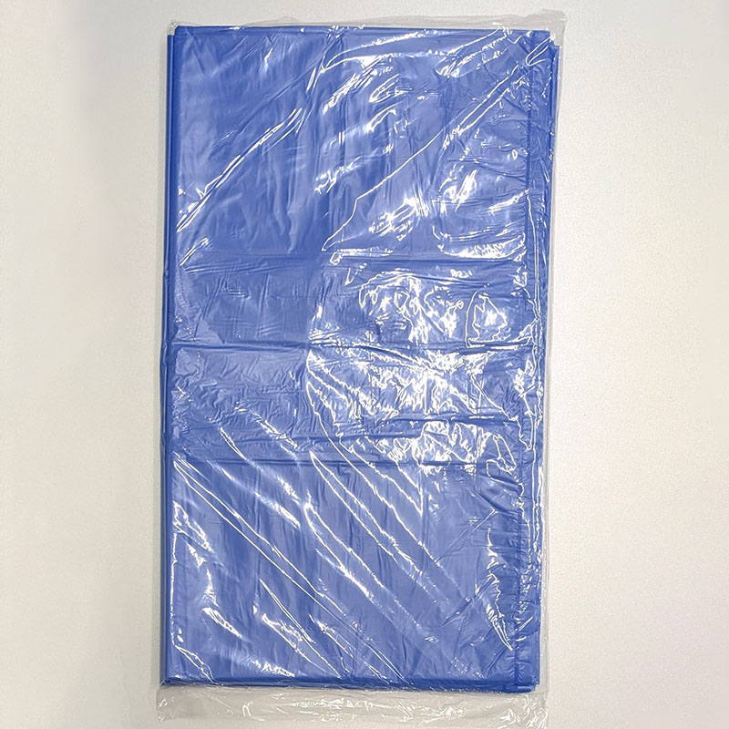 ワタナベ工業 ばんじゅう用内袋 ブルー HD 小 100枚入 BB-95 1束（ご注文単位6束）【直送品】