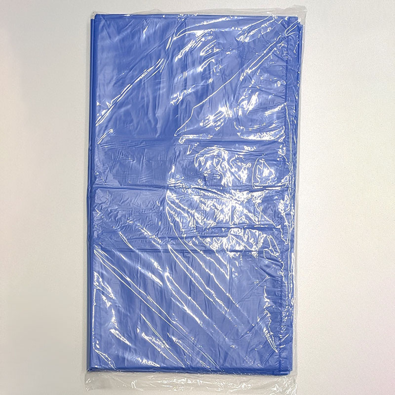 ワタナベ工業 ばんじゅう用内袋 ブルー HD 中 100枚入 BB-105 1束（ご注文単位6束）【直送品】