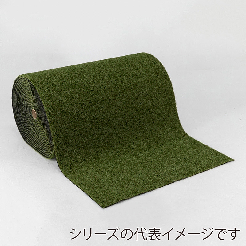 ワタナベ工業 人工芝 まるで天然芝 ロールタイプ 10mmパイル 幅91cm×20m VR-9120 1巻（ご注文単位1巻）【直送品】