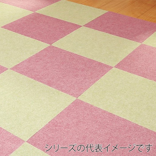 ワタナベ工業 吸着ぴたパネル 防音タイプ 40×40cm ローズ 4枚入 KPP2-RO-4031 1パック(ご注文単位5パック)【直送品】