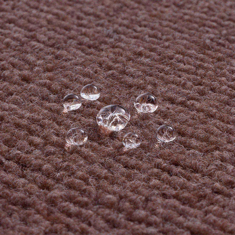 ワタナベ工業 はっ水吸着 ぴたマット 30×30cm ブラウン 9枚入 HKPL-3012-9P 1パック（ご注文単位10パック）【直送品】