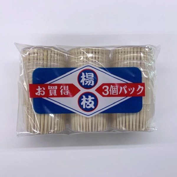 まるわ つまようじ おとめ楊枝 #2000 約160本×3個入 MT-09 1パック(ご注文単位50パック)【直送品】