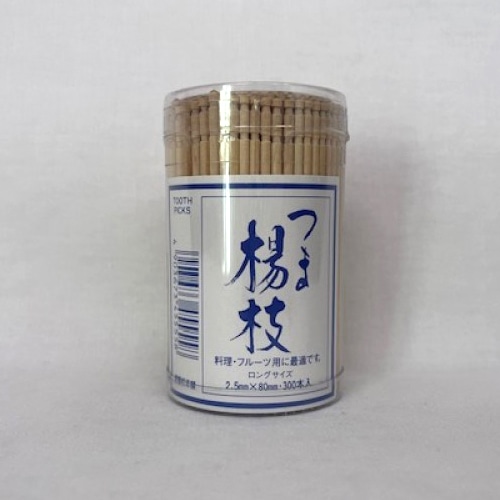 まるわ つまようじ 80mm妻楊枝 約300本入 MT-35 1個(ご注文単位20個)【直送品】