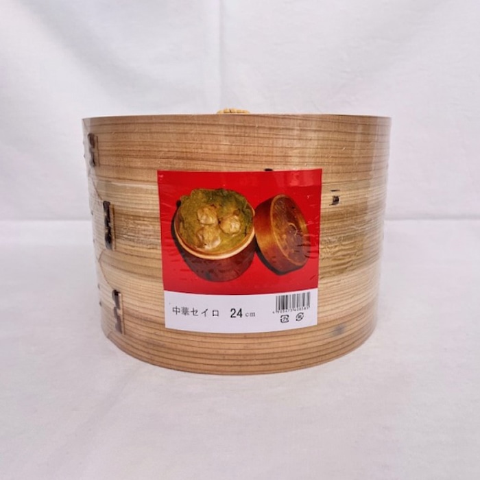 まるわ 中華セイロ φ24cm W-187 1個（ご注文単位1個）【直送品】