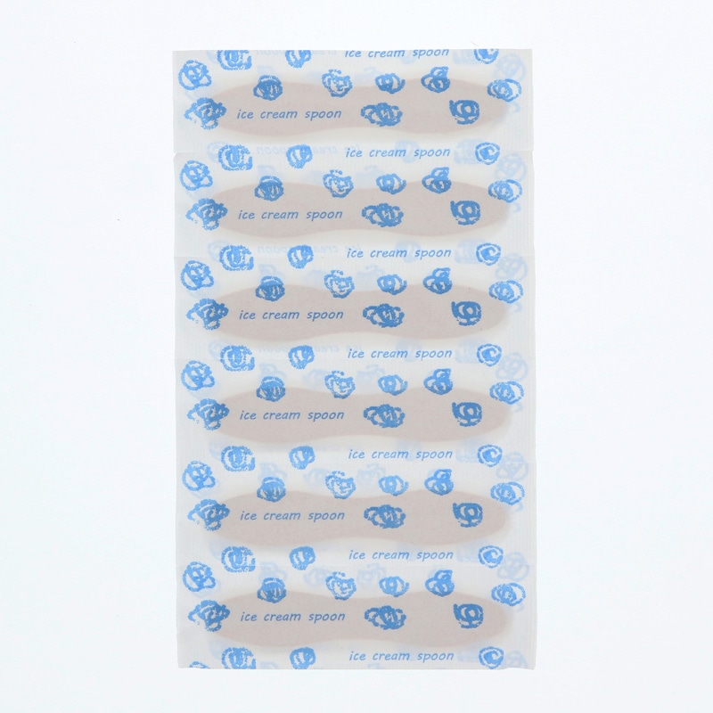 木製アイススプーン 7.5cm 個包装 120本/袋