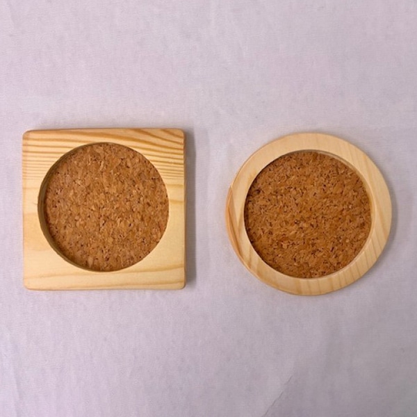 まるわ ウッディコースター  MB-155 1個（ご注文単位10個）【直送品】