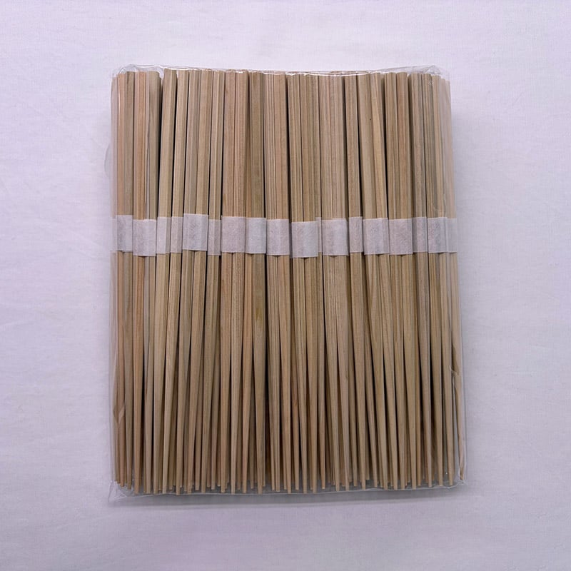 まるわ 桧六角箸 白帯巻 24cm 100膳入 W-431 1パック/袋（ご注文単位1袋）【直送品】