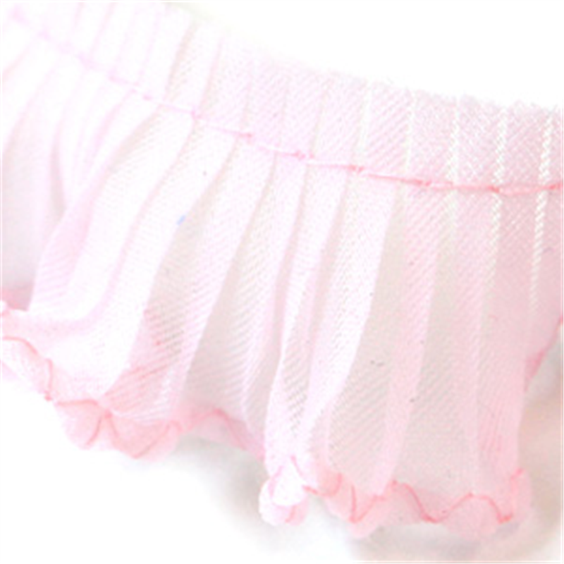 渡辺布帛工業 テトロンフリル 25mm×15m巻 ピンク WF-F7300-25-2 1巻（ご注文単位1巻）【直送品】