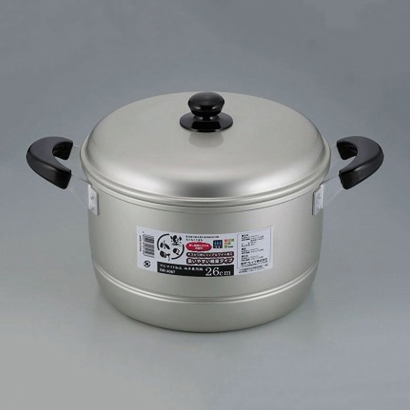 和平フレイズ 楽々小町 アルマイト加工 両手兼用鍋 26cm RR-4067 1個（ご注文単位1個）【直送品】