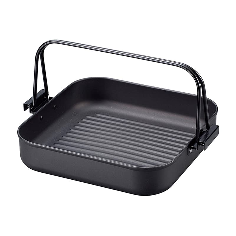 和平フレイズ 彩食庵 鉄角型 焼肉&すきやき鍋 26×26cm SM-8557 1個（ご注文単位1個）【直送品】