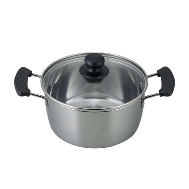 和平フレイズ レシード IH対応 両手鍋 20cm RR-6889 1個（ご注文単位1個）【直送品】