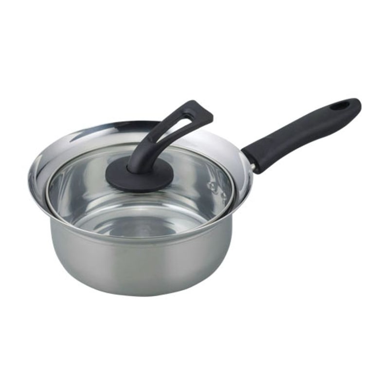 和平フレイズ コボレーズ ふきこぼれにくいIH対応片手鍋 16cm KR-7862 1個（ご注文単位1個）【直送品】