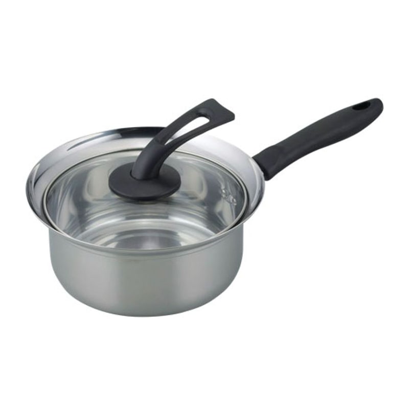 和平フレイズ コボレーズ ふきこぼれにくいIH対応片手鍋 18cm KR-7863 1個（ご注文単位1個）【直送品】