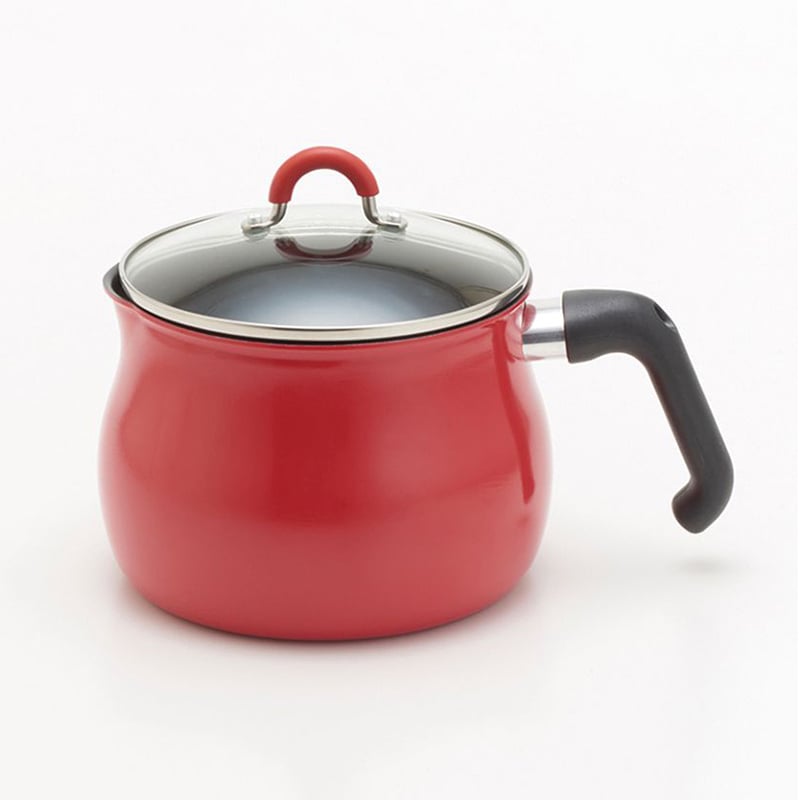 和平フレイズ トゥーメイ IH対応 マルチポット L レッド SRA-9474 1個（ご注文単位1個）【直送品】