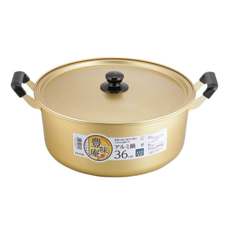 和平フレイズ 豊味庵 アルミ鍋 36cm RA-9705 1個（ご注文単位1個）【直送品】