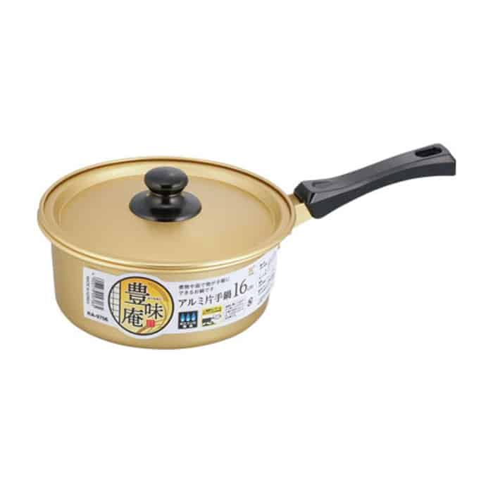 和平フレイズ 豊味庵 アルミ片手鍋 16cm RA-9706 1個（ご注文単位1個）【直送品】