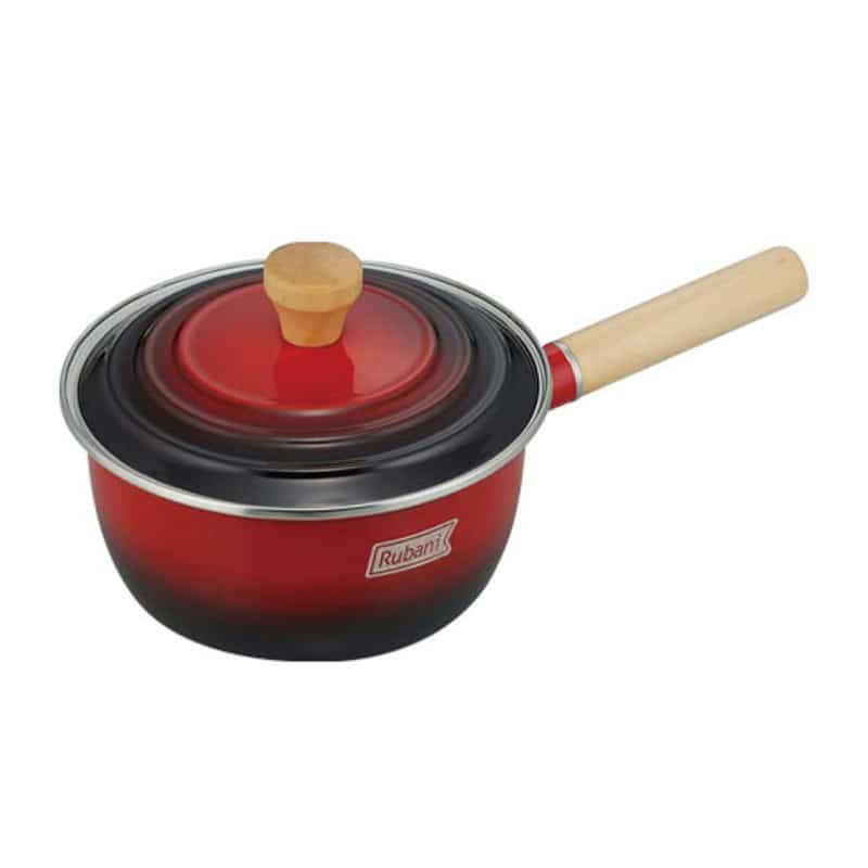 和平フレイズ ルバーニ IH対応 ホーロー片手鍋 18cm RA-9789 1個（ご注文単位1個）【直送品】