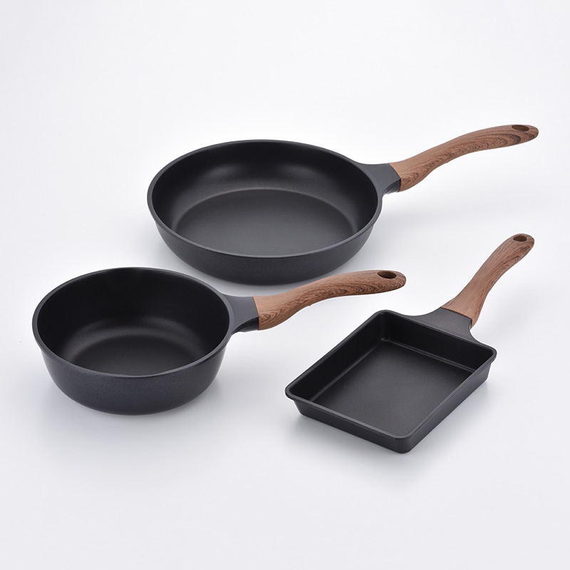 和平フレイズ エヌトーン IH対応玉子焼&フライパン 3点セット MB-1226 1セット（ご注文単位1セット）【直送品】