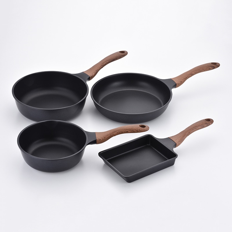 和平フレイズ エヌトーン IH対応玉子焼&フライパン 4点セット MB-1227 1セット（ご注文単位1セット）【直送品】