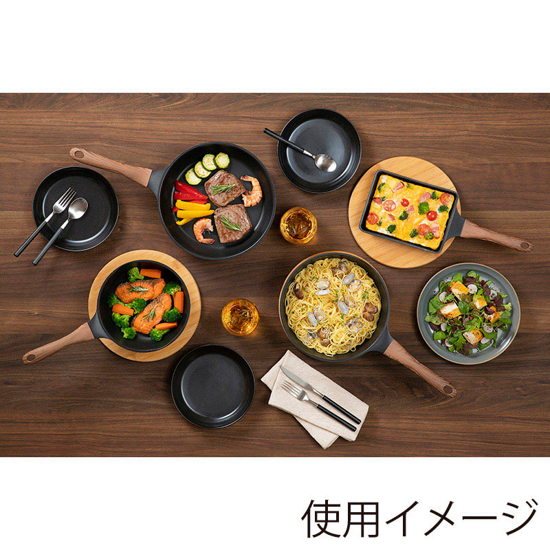 和平フレイズ エヌトーン IH対応玉子焼&フライパン 4点セット MB-1227 1セット(ご注文単位1セット)【直送品】