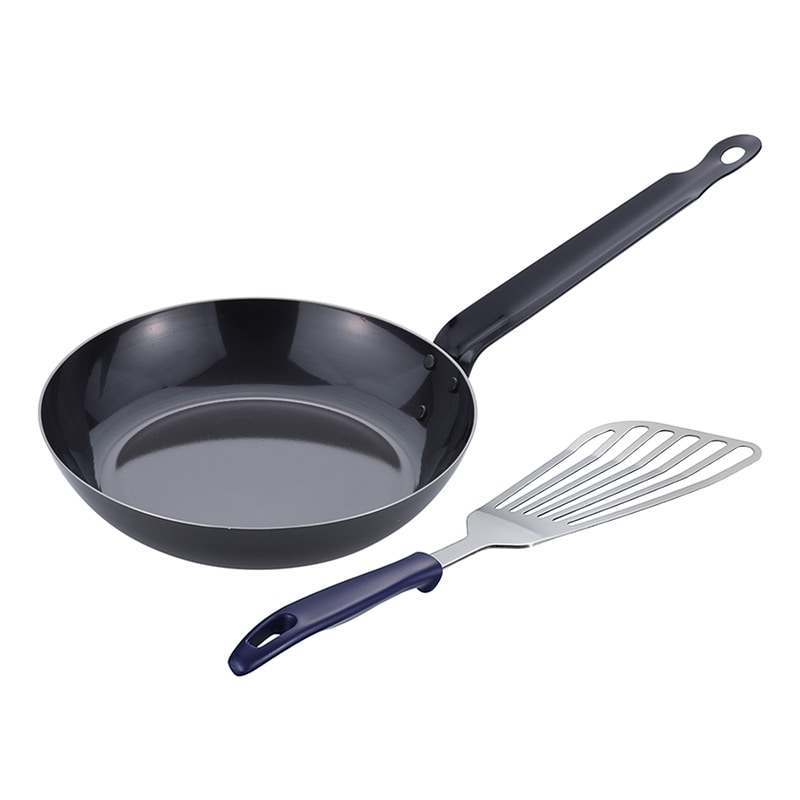 和平フレイズ エパスト 鉄共柄フライパン 20cm ターナー付 MB-1235 1個（ご注文単位1個）【直送品】