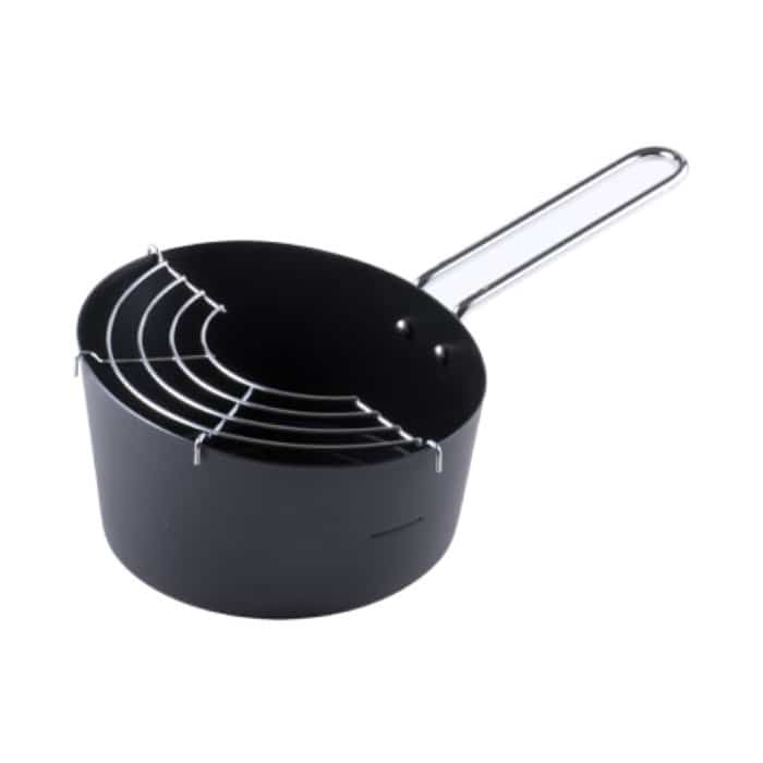 和平フレイズ ひるもぐ IH対応 よこなが天ぷら鍋 14×18cm RB-1297 1個（ご注文単位1個）【直送品】