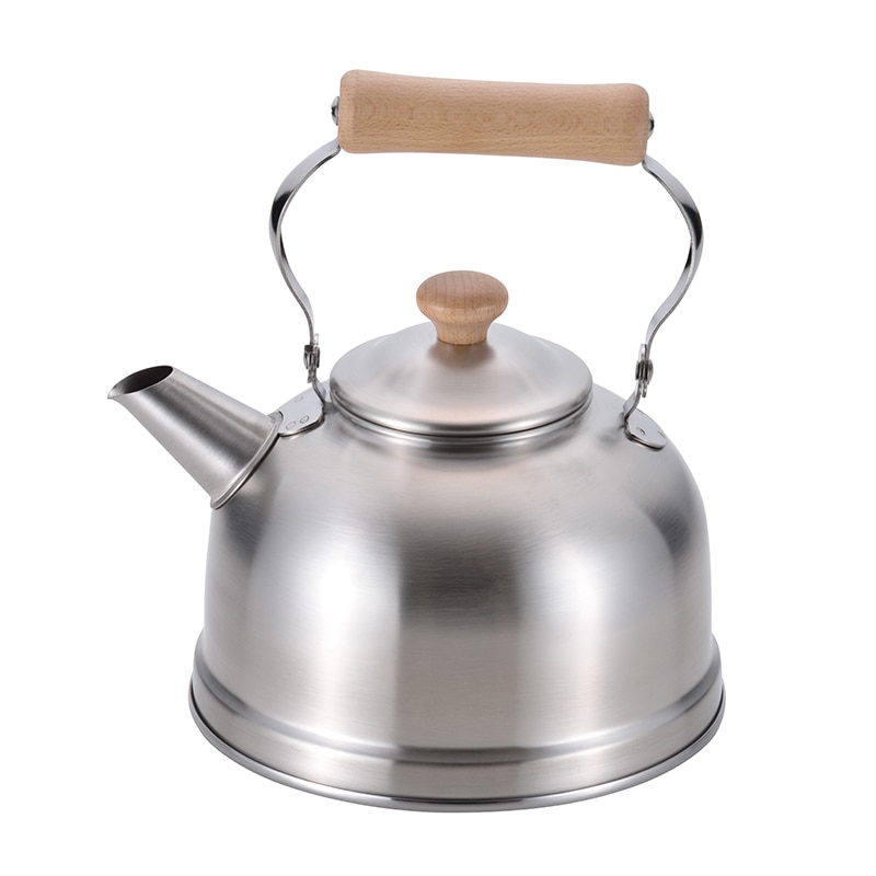 和平フレイズ 千歳 ステンレスケトル 木柄 2.5L CS-022 1個（ご注文単位1個）【直送品】