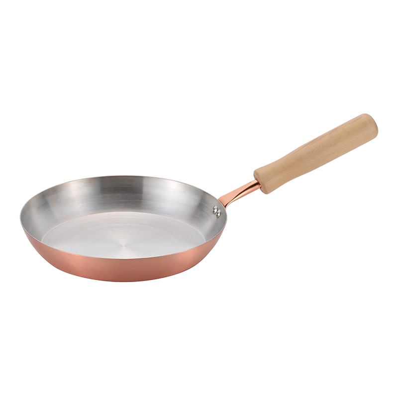和平フレイズ 千歳 純銅フライパン 木柄 20cm CS-024 1個（ご注文単位1個）【直送品】