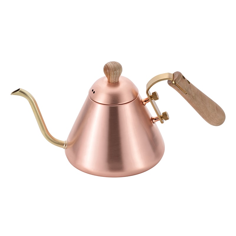 和平フレイズ 千歳 純銅 木柄ドリップケトル 0.9L CS-027 1個（ご注文単位1個）【直送品】