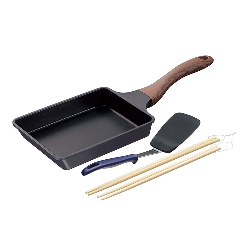 和平フレイズ エヌトーン IH対応玉子焼 菜箸・ミニターナー付 MB-1456 1個（ご注文単位1個）【直送品】