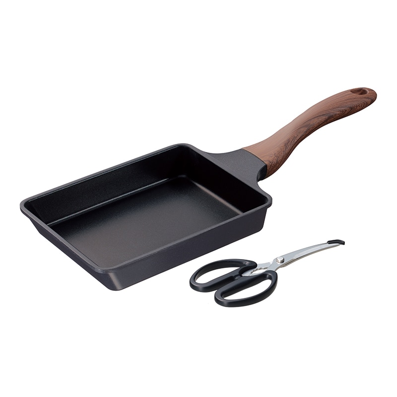 和平フレイズ エヌトーン IH対応玉子焼 キッチンバサミ付 MB-1457 1個（ご注文単位1個）【直送品】