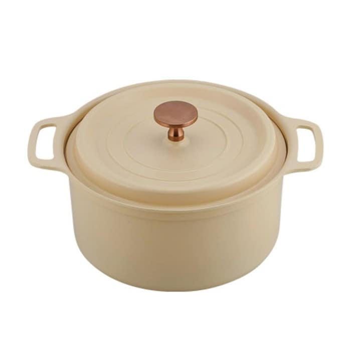 和平フレイズ クックシェア 軽ラクポット 18cm マットイエロー RB-1510 1個（ご注文単位1個）【直送品】