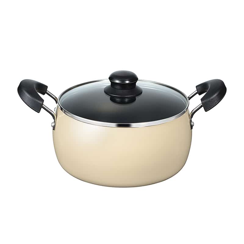 和平フレイズ コロージュ IH対応 両手鍋 22cm 口径20cm RB-1706 1個（ご注文単位1個）【直送品】