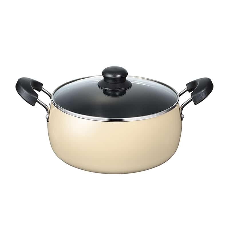 和平フレイズ コロージュ IH対応 両手鍋 24cm 口径22cm RB-1707 1個（ご注文単位1個）【直送品】