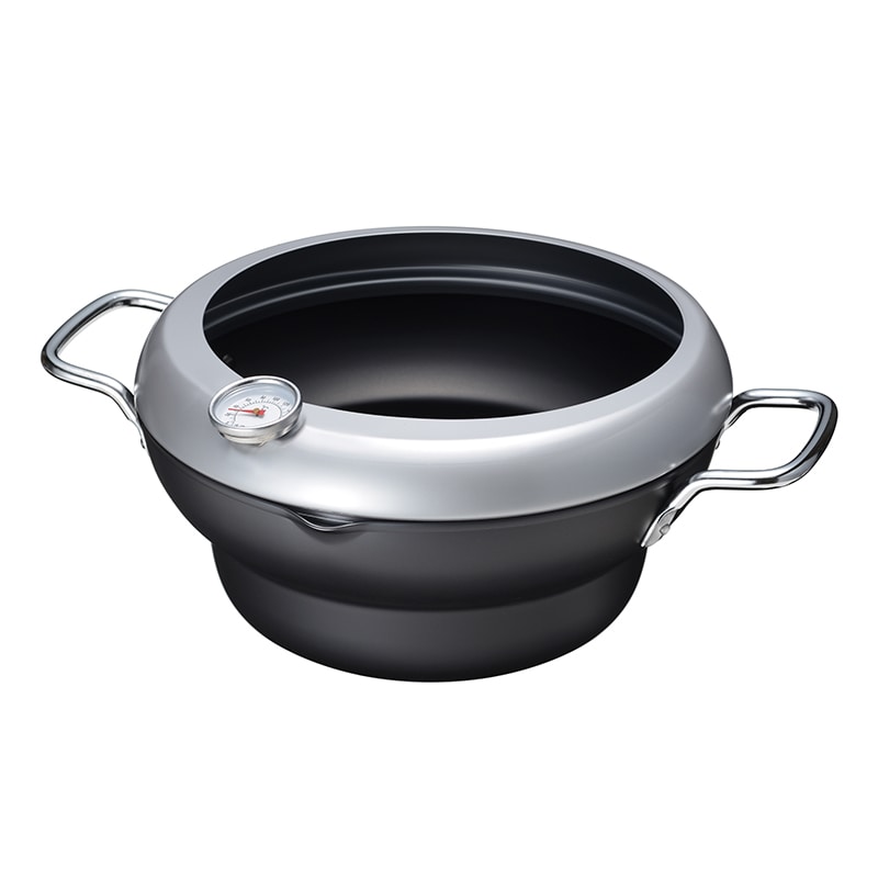 和平フレイズ 天房庵 IH対応段付天ぷら鍋 24cm MB-1834 1個（ご注文単位1個）【直送品】