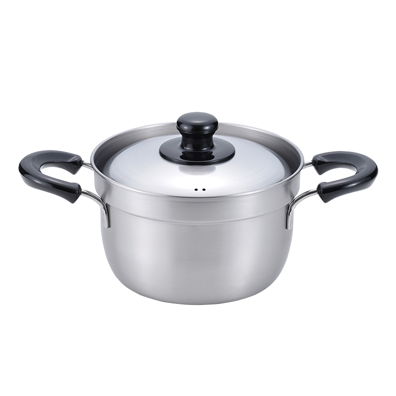 和平フレイズ 燕三 ふきこぼれにくい両手鍋 IH対応 18cm EM-008 1個（ご注文単位1個）【直送品】