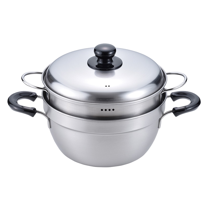 和平フレイズ 燕三 ふきこぼれにくい二段蒸し器 IH対応 23cm EM-010 1個（ご注文単位1個）【直送品】