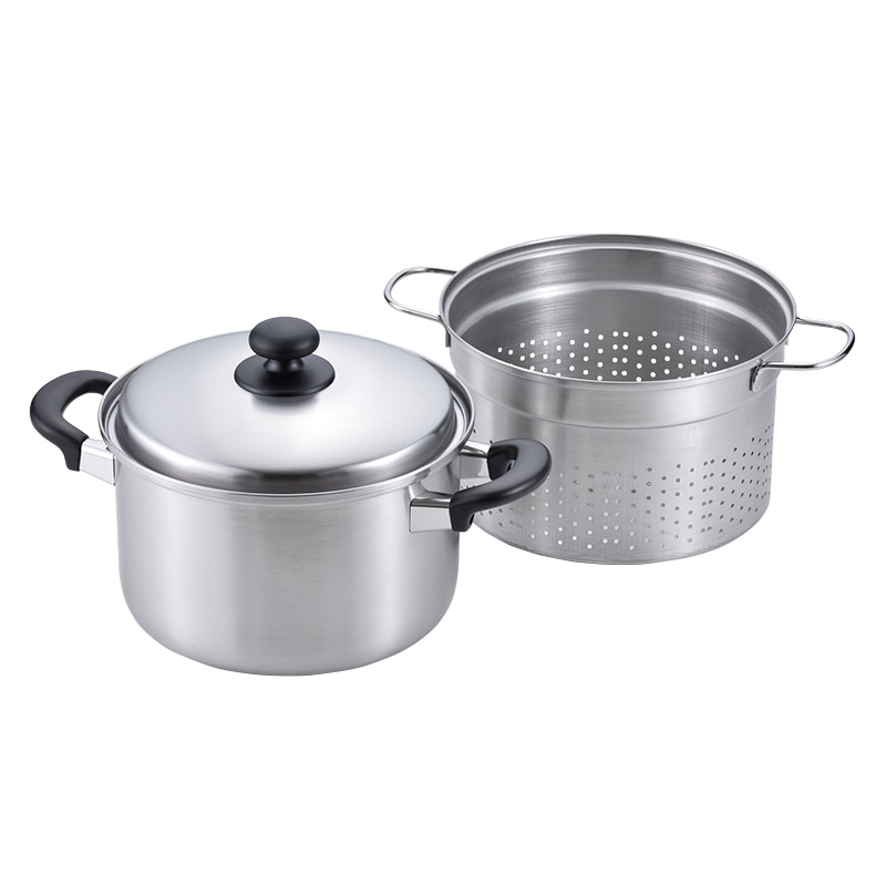 和平フレイズ 燕三 パスタポット IH対応 22cm EM-016 1個（ご注文単位1個）【直送品】